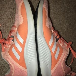 ADIDAS Edge Bounce Peach Running Sneaker Size 10